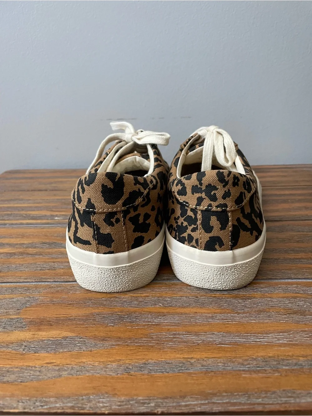 Madewell Sidewalk Low-Top Sneakers -  leopard print - sz 6